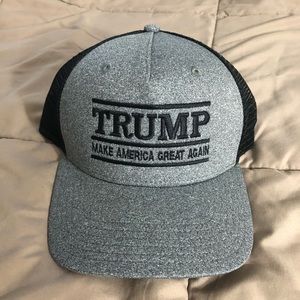 Grey adjustable SnapBack MAGA Hat